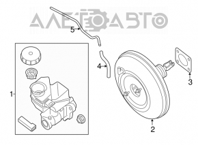 Amplificator de vidare Nissan Altima 13-18