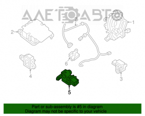 Senzor airbag spate stânga Nissan Altima 13-18