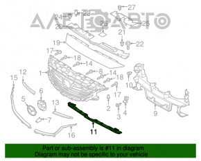 Suportul de montare a televizorului Mazda 6 13-21 din metal