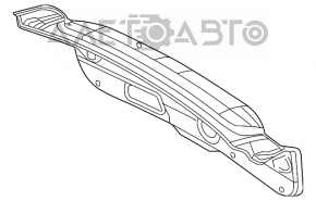 Capacul portbagajului Mazda 6 13-21 tip 1