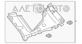 Capac spate stânga pentru Toyota Prius V 12-17 gri