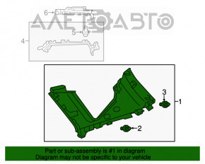 Capac spate stânga pentru Toyota Prius V 12-17 gri