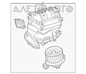 Arzătorul asamblat pentru Toyota Prius V 12-17