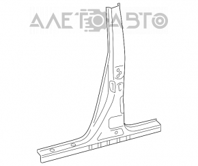 Стойка кузова центральная левая Toyota Prius V 12-17, отпилена