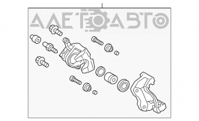 Suport spate dreapta Toyota Prius V 12-17