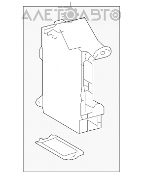 Блок предохранителей подторпедный Toyota Camry v50 2.5 12-14 usa