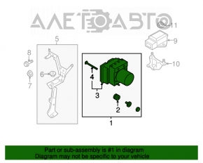 ABS ABS Subaru Forester 14-18 SJ manuală