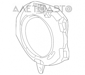 Rama far dreapta pentru Lexus ES330 05-06, puncte