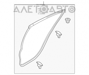 Garnitură ușă spate stânga Mazda 6 13-17