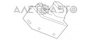 Element de comandă ridicare geam spate dreapta Mazda 3 14-18 BM