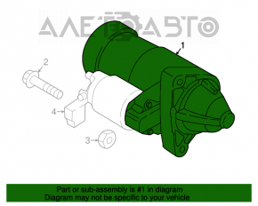 Pornire Mazda 6 13-21 2.5 fără electromotor de pornire