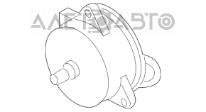 Мотор вентилятора охлаждения правый Mazda 6 13-21 2.0 2.5