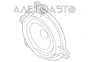 Difuzor spate dreapta Mazda 6 13-21