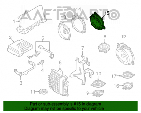 Difuzor spate dreapta Mazda 6 13-21