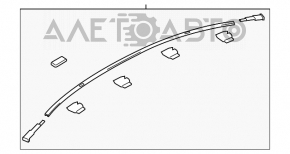 Capota dreapta a acoperisului Mazda 6 13-21