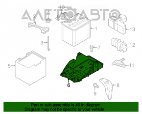 Palet pentru baterie Mazda CX-5 13-16