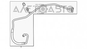 Compresorul de aer condiționat și încălzire pentru Toyota Camry v55 15-17 3.5 usa