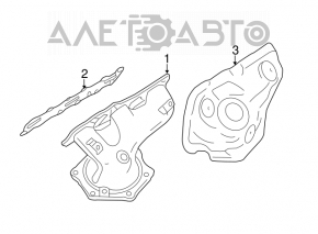 Colector de evacuare pentru Nissan Pathfinder 13-20