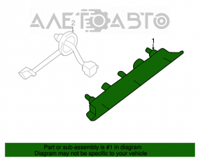 Semnal de oprire Infiniti JX35 QX60 13-