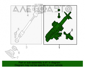 Рулевая колонка Nissan Pathfinder 13-20