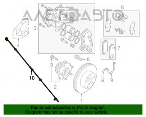 Датчик ABS передний правый Infiniti JX35 QX60 13-