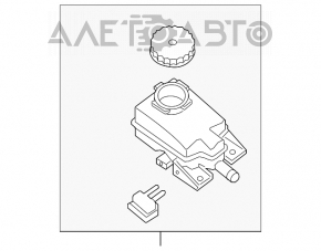 Бачок ГТЦ Infiniti JX35 QX60 13-