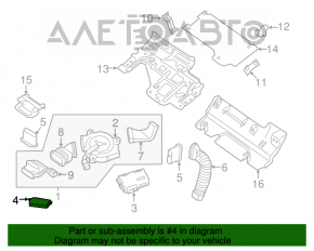 CONTROLLER ASSY-POWER SEAT Infiniti JX35 QX60 13-