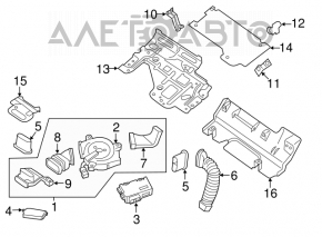 CONTROLLER ASSY-POWER SEAT Infiniti JX35 QX60 13-