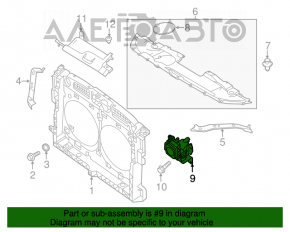 Suport radar pentru controlul de croazieră Infiniti JX35 QX60 13-15