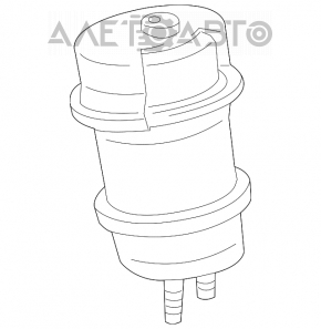 Pernele motorului dreapta Lexus IS250 14-20