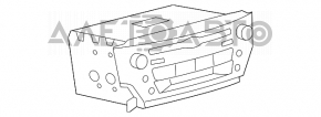 CD-changer, Радио, Магнитофон, Панель Lexus IS250 IS350 06-13