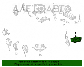 CD-changer, Радио, Магнитофон, Панель Lexus IS250 IS350 06-13