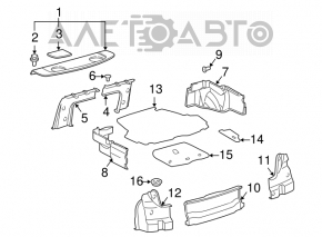 Suport roată de rezervă Toyota Avalon 05-12