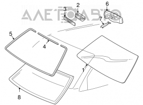 Oglindă interioară Toyota Avalon 05-12