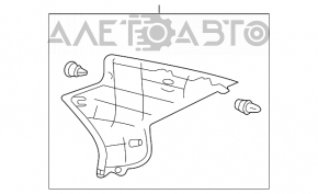 Capac spate stânga Toyota Avalon gri 05-12