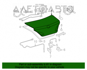 Capac portbagaj Toyota Avalon 05-07