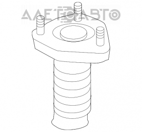 Suport amortizor spate stânga Toyota Highlander 08-13 nou OEM original