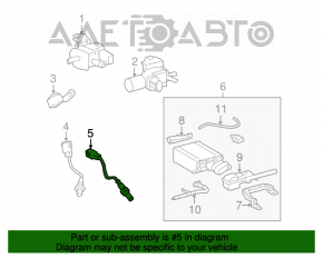 Лямбда-зонд левый второй Toyota Sequoia 08-16