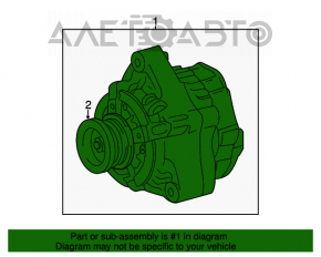 Generatorul Toyota Sequoia Tundra 08-16