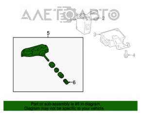 Senzor de presiune a roților Toyota Sequoia 08-16