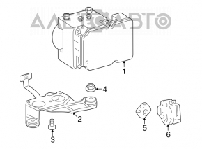 ABS ABS Toyota Sequoia 08-16 cu suspensie pneumatică