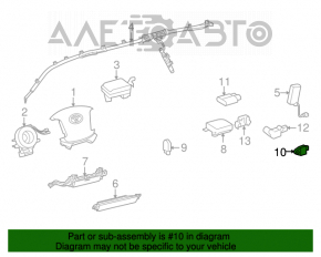 Senzor airbag dreapta spate Toyota Sequoia 08-16