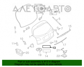 Эмблема надпись FX35 Infiniti FX35 FX45 03-08