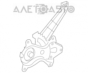 Mecanism de ridicare geam spate dreapta Lexus GX470 03-09 nou original OEM