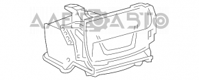 Buzunarul consolei centrale Toyota Camry v55 15-17 SUA negru, zgârieturi