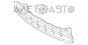 Решетка переднего бампера нижняя Toyota Prius 30 10-12 дорест