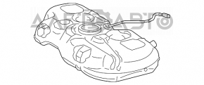 Rezervorul de combustibil al Toyota Prius V 12-17