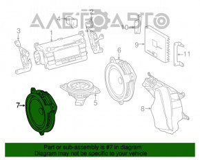 Difuzor spate stanga Toyota Prius 30 10-15 tip 3