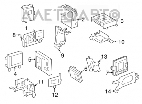 Power Supply Module Mercedes W221 сломано крепление