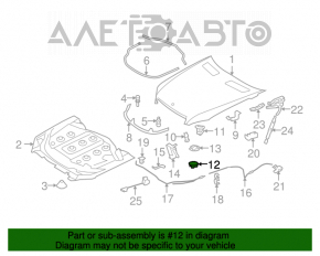 Capota dreapta a Mercedes W221